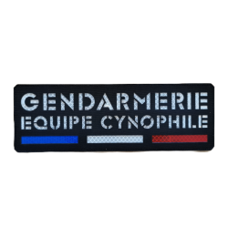 Bande dorsale LASERCUT GENDARMERIE EQUIPE CYNO