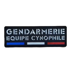 Bande dorsale LASERCUT GENDARMERIE EQUIPE CYNO