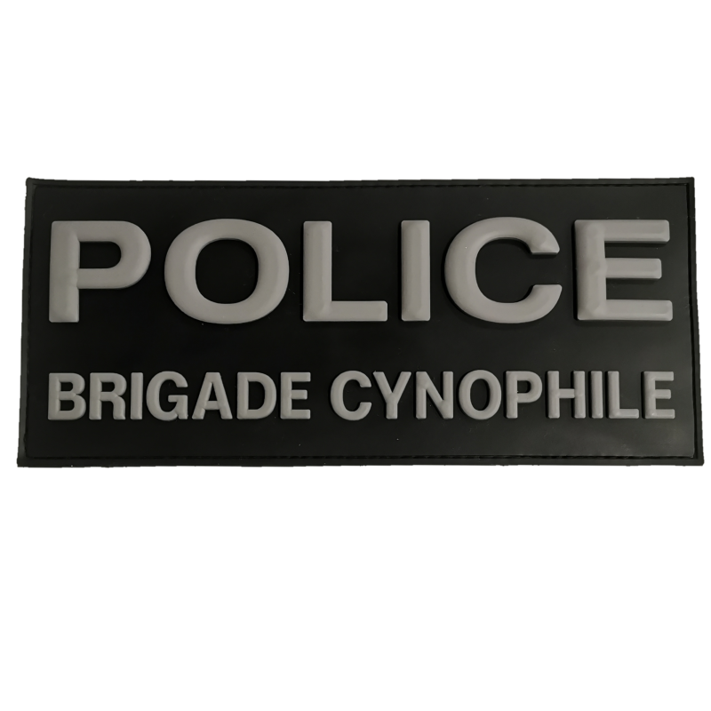 Bande dorsale/patro POLICE BRIGADE CYNOPHILE