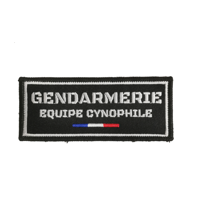 Bande dorsale/patro Gendarmerie équipe cynophile