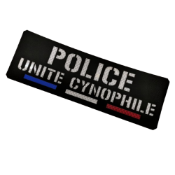 Bande dorsale Police unité cynophile