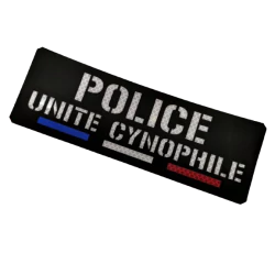 Bande dorsale Police unité cynophile