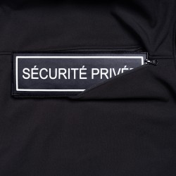 Softshell SÉCU-ONE flap Sécurité Privée noir