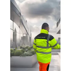 PARKA HAUTE VISIBILITE SECURITE PRIVEE