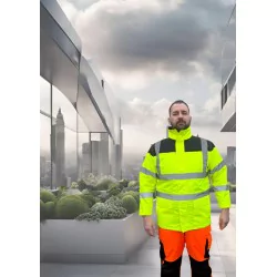 PARKA HAUTE VISIBILITE SECURITE PRIVEE