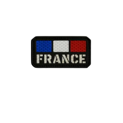 Écusson "FRANCE" Réfléchissant – Découpe laser