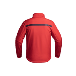 Veste Softshell SÉCU-ONE Sécurité Incendie rouge