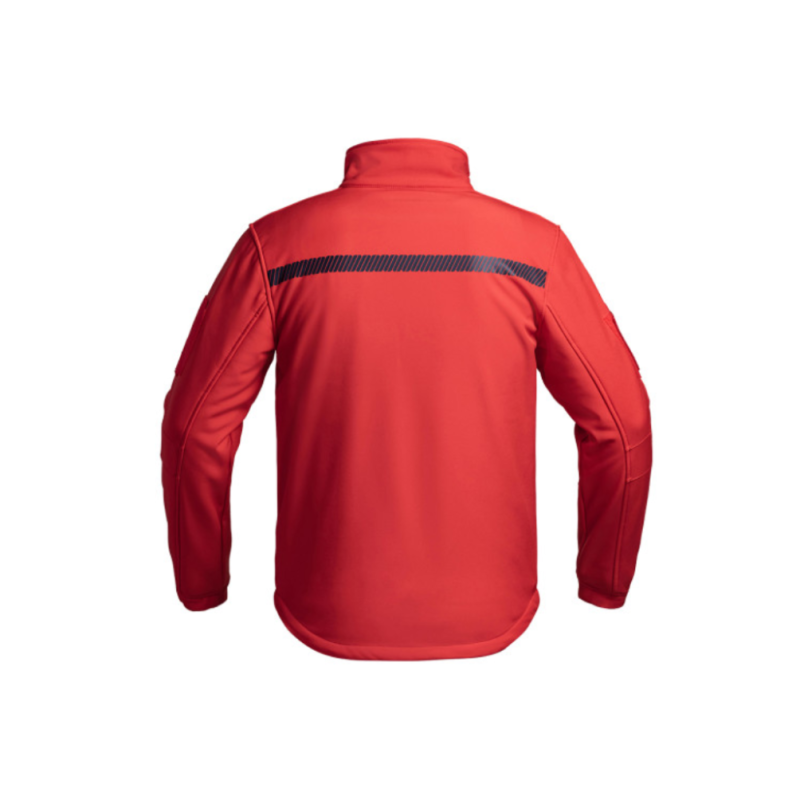 Veste Softshell SÉCU-ONE Sécurité Incendie rouge
