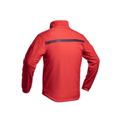 Veste Softshell SÉCU-ONE Sécurité Incendie rouge