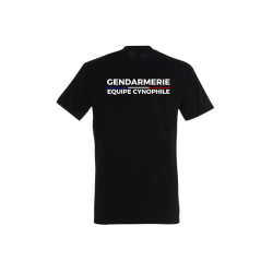 T-shirt coton Gendarmerie cynophile