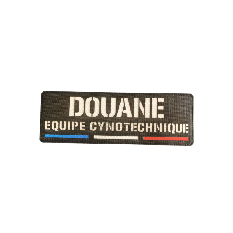 Bande dorsale DOUANE équipe cyno Bande dorsale DOUANE équipe cyno