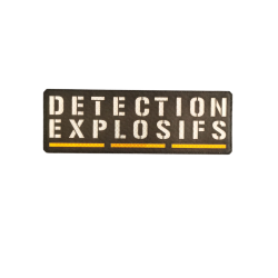 Bande dosale détection explosifs