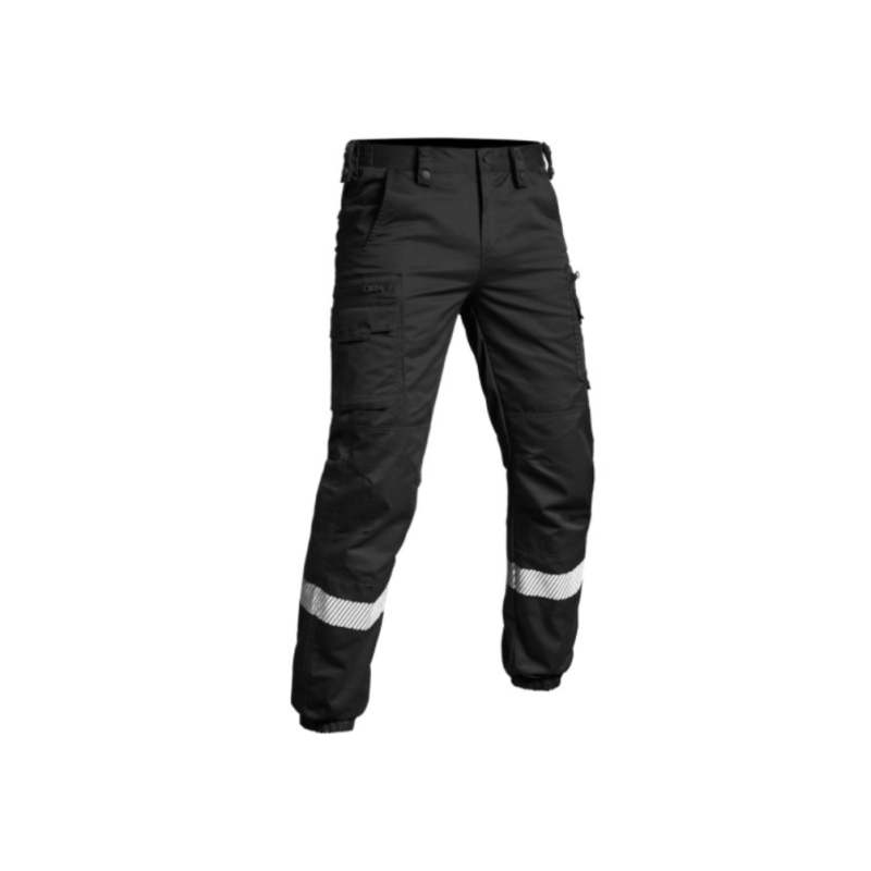 Pantalon V2 SÉCU-ONE bas élastiqué HV-TAPE BLEU ou NOIR