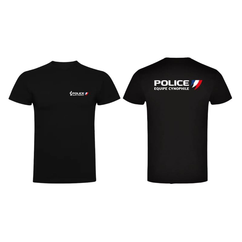T-shirt Police cynophile