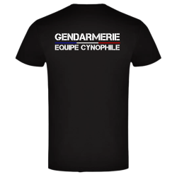 T-shirt Gendarmerie équipe cynophile