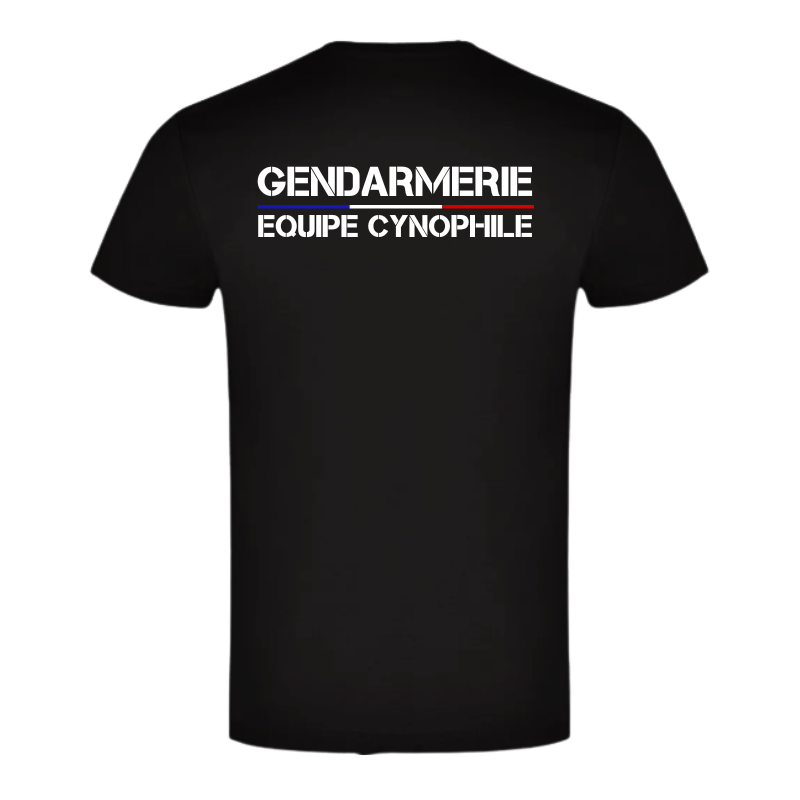 T-shirt Gendarmerie équipe cynophile