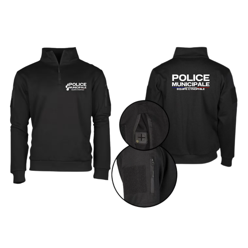Sweat POLICE MUNICIPALE équipe cynophile