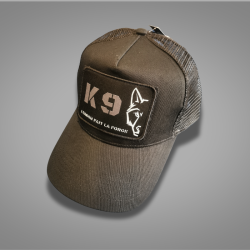 Casquette Trucker réglable avec Patch Interchangeable K9 "L'Union Fait la Force"