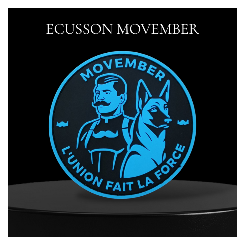 Ecusson K9 Movember