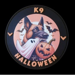 Ecusson K9 Halloween