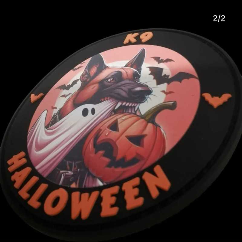 Ecusson K9 Halloween