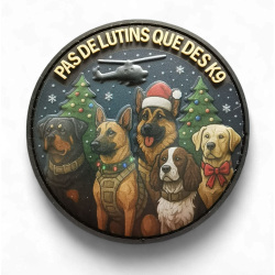 Ecusson Noël K9 Edition limitée