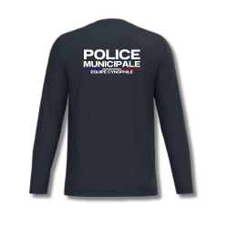 Tee-shirts manches longue Police municipale cynophile