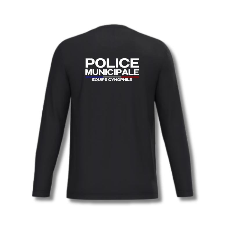 Tee-shirts manches longue Police municipale cynophile