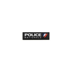 Bande patro Gomme “POLICE NATIONALE” Velcro 11×3 cm