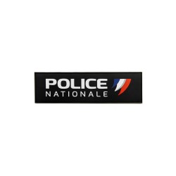 Dossard PVC “POLICE NATIONALE” Velcro 25×7 cm