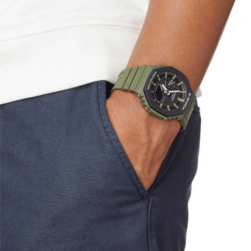 Montre G-Shock GA-2110SU vert olive