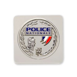 Médaille ronde Police