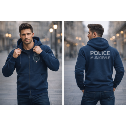 Veste zippé police municipale