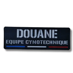 Ecusson douane équipe cynophile