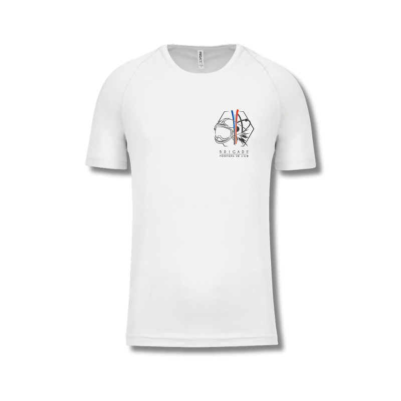 Tee-shirt polyester Pompiers de l’Air – 3 coloris