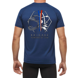 Tee-shirt polyester Pompiers de l’Air – 4 coloris