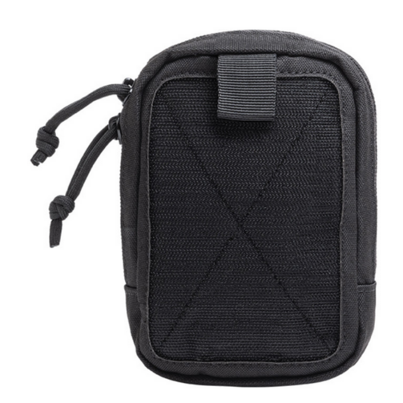 Pochette velcro accessoires DELTA 12 x 16 cm noir