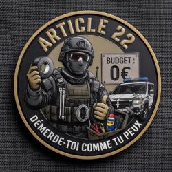 Ecusson budget 0 police