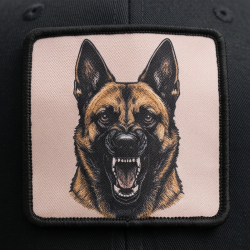 Casquette noir K9 Malinois