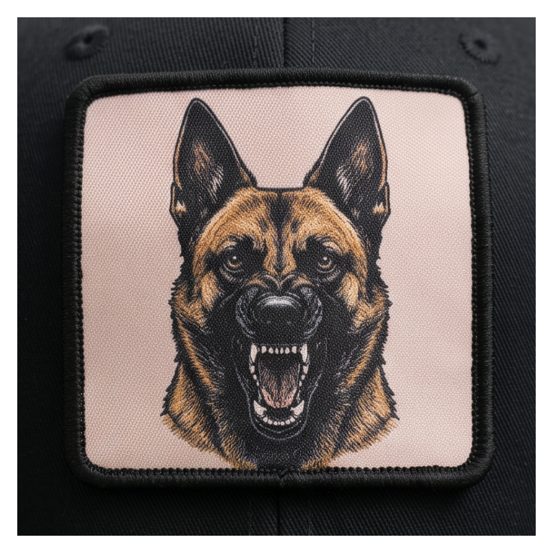 Casquette noir K9 Malinois