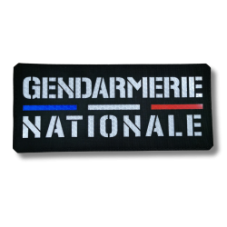 Bande Dorsale Gendarmerie Nationale 21×9,5 cm