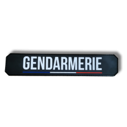 Bande Dorsale Gendarmerie PVC 25×5 cm