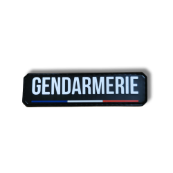 Bande Patronymique Gendarmerie Réfléchissante PVC 11×3 cm