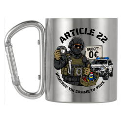 Mug inox article 22