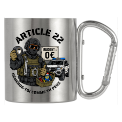 Mug inox article 22