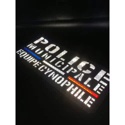 Bande Dorsale Réfléchissante Police Municipale - JASP-K9