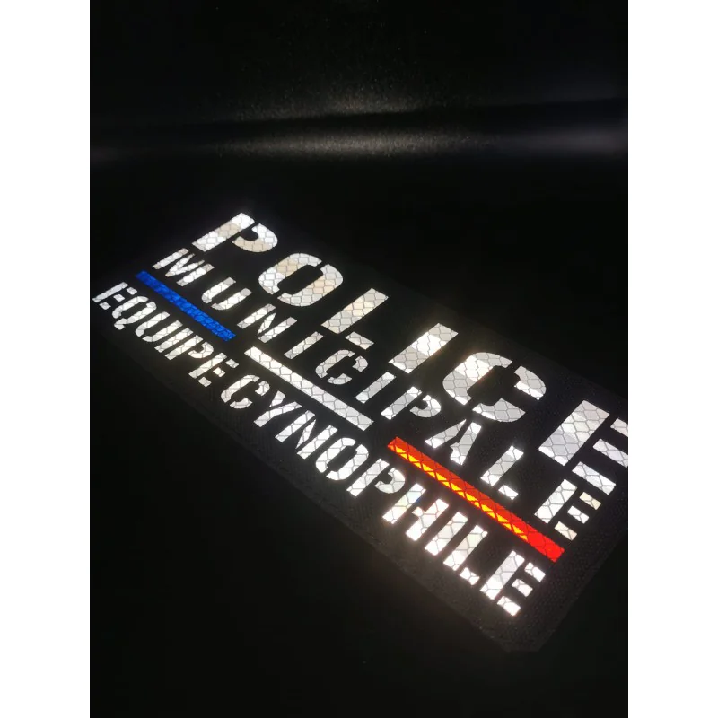 Bande Dorsale Réfléchissante Police Municipale - JASP-K9