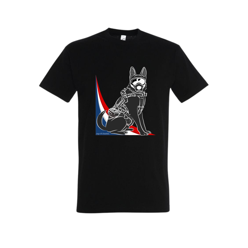 Tee-shirt K9 pour Maîtres-Chiens - JASP-K9