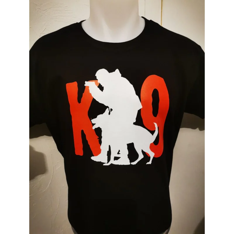 Tee-shirt K9 RED-BV pour Maîtres-Chiens -  JASP-K9