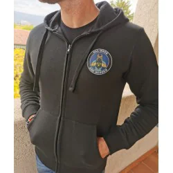 Sweat Zip K9 héros pour maîtres-chiens - Confort & Style